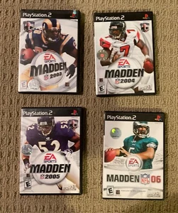 Playstation 2 Spiele Madden - 2003, 2004, 2005, & 2006 - Bild 1 von 1
