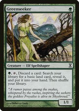 Greenseeker - Foil Time Spiral MP MTG