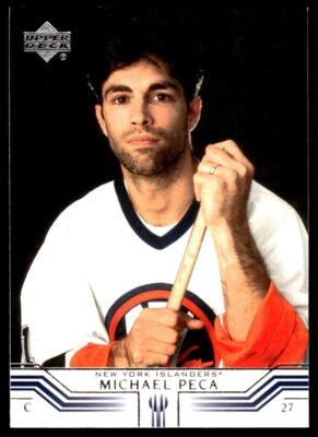 2001-02 Upper Deck #111 Michael Peca New York Islanders Hockey Card - Image 1 of 2