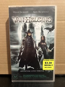 VAN HELSING - Hugh Jackman, Kate Beckinsale - VHS PAL Video  Horror B22 - Picture 1 of 3