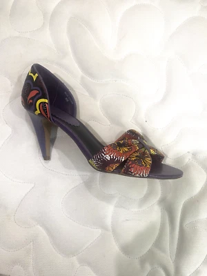 Nuevo Mujer Puntera Abierta - Sin Cordones - Cuero - Zapatos Talla 9 - Solo $36.00 Foto 1 de 4