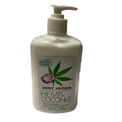 1 Natural Therapy Hemp & Coconut Body Lotion 16.9 oz - Image 1 of 2