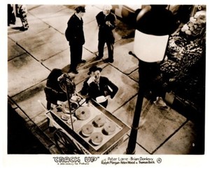 Crack Up Original Lobby Card Peter Lorre Outdoor Chinatown Food Market 1936