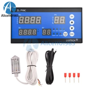 ZL-7918C Digital Temperature Humidity Controller AC100~240V for Incubator - Picture 1 of 21