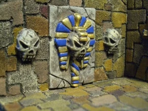 Grave and Wall Embellishments Thomarillion Unpainted Metal - Picture 1 of 2