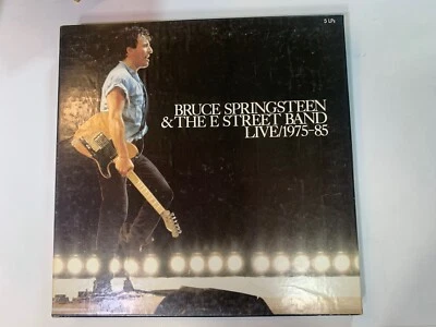 Bruce Springsteen LIVE/1975-85 Five LP Box Set, Book 1986 Columbia - Image 1 of 4
