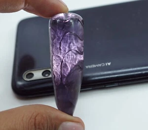 Pietra preziosa sfusa grezza alessandrite naturale non tagliata certificata GIE 123 ct - Foto 1 di 3