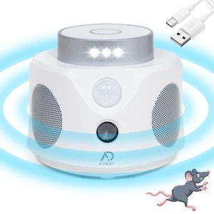 New upgraded Super Strong Ultrasonic Auto Detect Pest Rodent Mouse Repellent - Picture 1 of 8