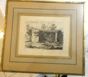 altes Water Forte von Jean Jacques de BOISSIEU Nr. 4 - Bild 1 von 5