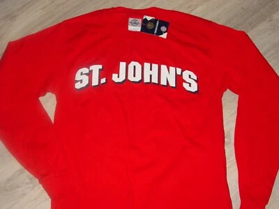 St. JOHN'S RED STORM University  long sleeve  T-Shirt NEW TAGS.   .   SMALL - Image 1 of 4