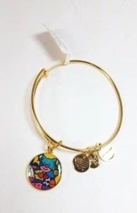 Romero Britto "Friendship Bear" Ani & Alex Charm Bangle Bracelet - Picture 1 of 5