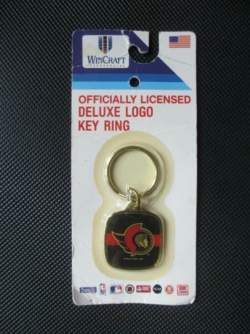 Ottawa Senators Metal Keychain [NEW] Team Logo Key Chain NHL Cover