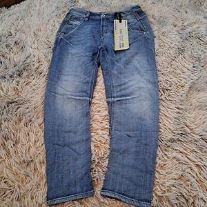 Diesel Fayza Denim Jogg Jeans Size 26 Loose Fit/Waist Blue BNWT - Picture 1 of 21