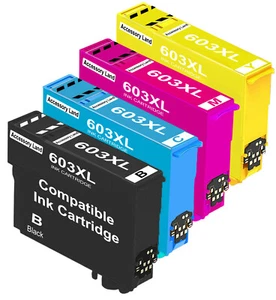 Ink Cartridges for Epson XP-2100 XP-2105 XP-3100 XP-3105 NON-OEM 603XL Set - Picture 1 of 5