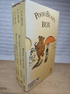 Pooh Bears Box by A.A. Milne 1979 Paperback Box Set of 4 Books Vintage VGC - Picture 1 of 24