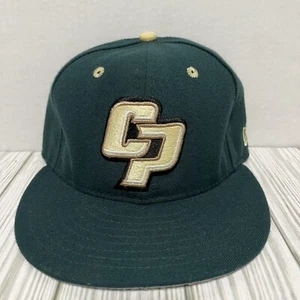 Cal Poly Mustangs Hat Cap New Era 7 1/8 59Fifty Fitted NCAA Baseball USA Made - Picture 1 of 10