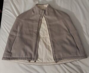 Lora Piana girl's jacket No Sleeves No Arm Holes Rain and Wind Protection size 4