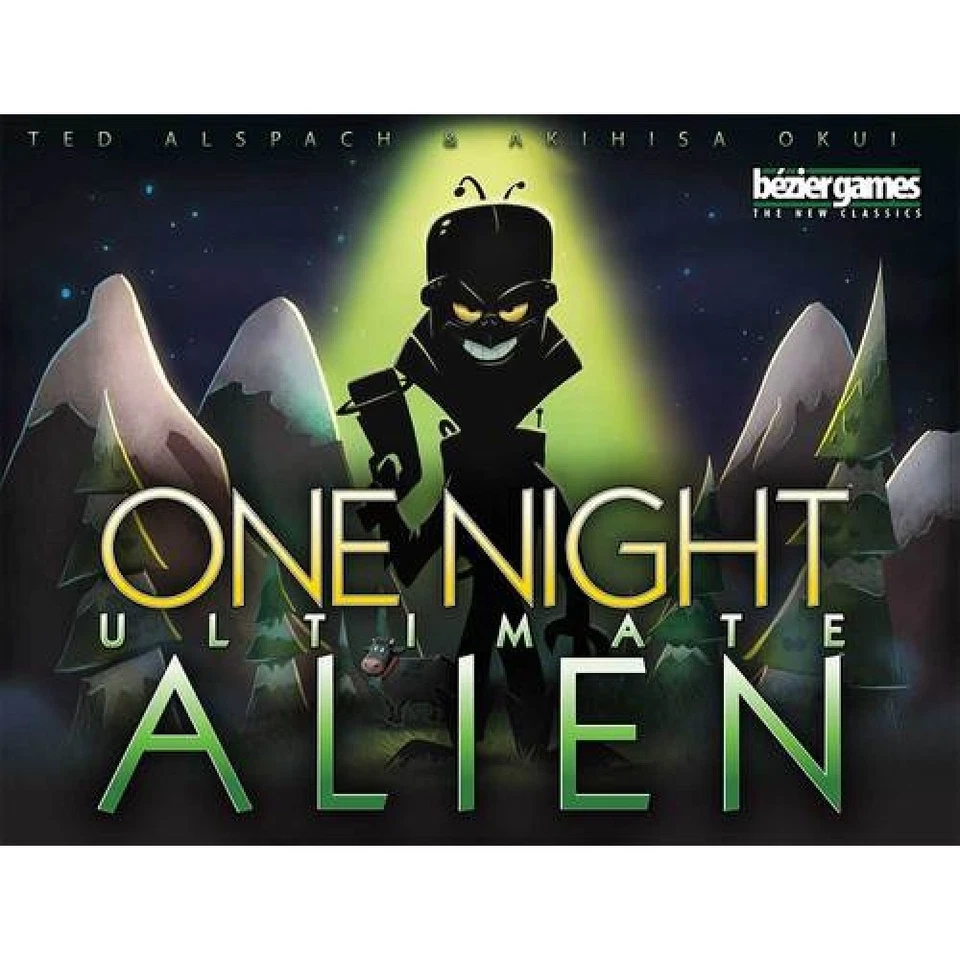 One Night Ultimate Alien Bezier Games Fantasy Traitor Card Game 2017