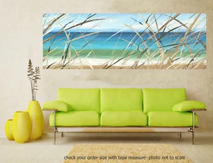 Art Painting Original Ocean Beach gold coast Byron print  poster COA Australia - Picture 1 of 4