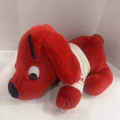 Vtg Plush Hand Puppet Clifford the Big Red Dog - Image 1 of 4