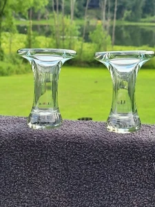 Handmade NGWENYA Glass Kingdom Swaziland Mid Century Modern Mini Vases - Picture 1 of 6