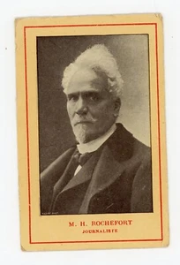 Pub pour Remy tailleur au verso / au recto Henri Rochefort journaliste - Picture 1 of 2