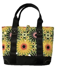 Franco Sarto Floral Spring Shoulder Bag Purse Multicolor Zip Pockets Free Ship - Picture 1 of 12