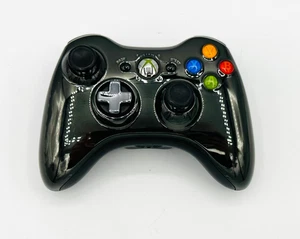 Microsoft Xbox 360 Wireless Controller - Chrome Black - Picture 1 of 6