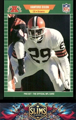 1989 Pro Set Cleveland Browns Hanford Dixon #75 - Image 1 of 2