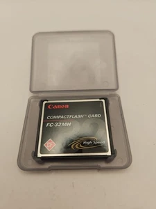 Canon High Speed CF Compact flash Digital Camera Memory Card FC-32MH - Picture 1 of 8