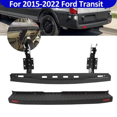 Parachoques trasero para Ford Transit 2015-2022 con barra de soporte transversal de refuerzo Foto 1 de 4