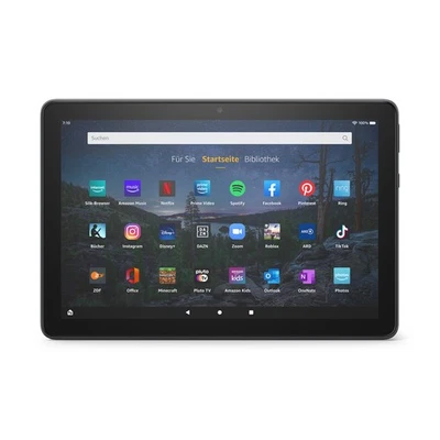 Amazon Fire HD 10 Plus Tablet (2021), schwarz 25,6cm (10,1") Full-HD Display, 64 - Bild 1 von 4