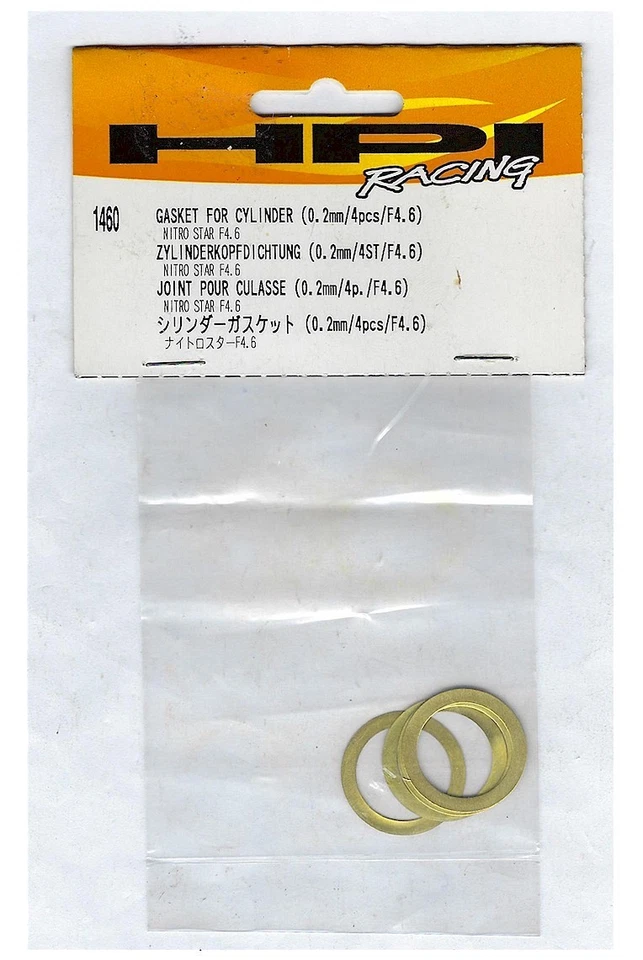 HPI Racing 1460 Nitro Star F4.6 Engine Cylinder Gasket HPI1460 - Image 1 of 1