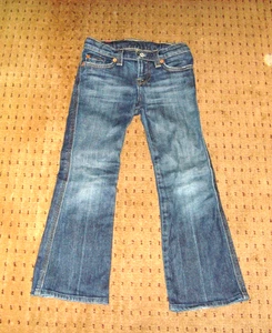 7 FOR ALL MANKIND little girl's distressed jeans. Size 6. NEW - Picture 1 of 6