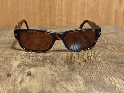 GAFAS DE SOL VINTAGE PERSOL 2570-S ACETATO TORTUGA HECHAS EN ITALIA 53/18 #1027 Foto 1 de 4