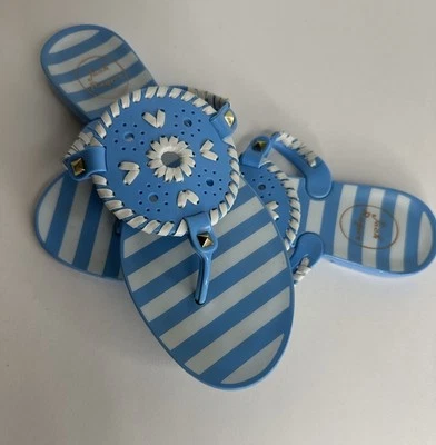 Jack Rogers Womens Size 8 Georgica Jellies Slides Flip Flops Sandals  - Image 1 of 4