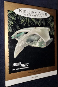 Star Trek: Romulan Warbird - 1995 Hallmark Keepsake Lighted Ornament QXI7267 - Bild 1 von 2