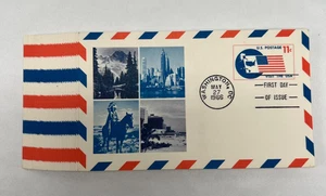Lot of 35 US 11 Cent US Postal Cards Postcards Unused 1st Day 1966 Visit the USA - Picture 1 of 2