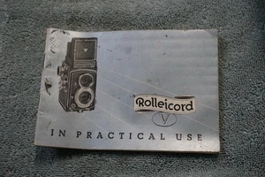 Rolleicord V Camera Film Instruction Book Manual - VG Condition - Picture 1 of 5