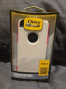 Otterbox Commuter Series Phone Case For Apple iPhone 6/6s White Pink - Picture 1 of 4