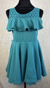 Knitworks Size 12 Teal Dress - Picture 1 of 13