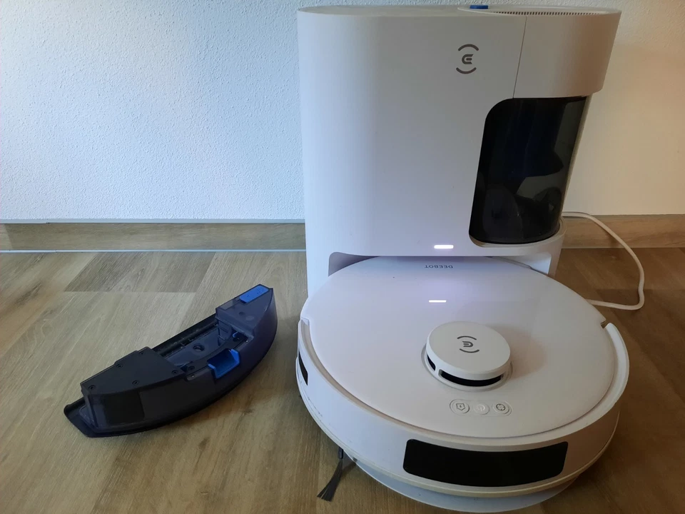 Ecovacs DEEBOT N20 PRO PLUS WHITE Saugroboter mit Wischfunktion 8000Pa Saugkraft - Bild 1 von 1
