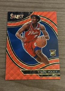 2020 Select Courtside Red Wave Prizm Tyrese Maxey #280 - Picture 1 of 2