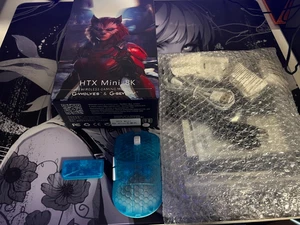 Blue G-Wolves HTX Mini 8k Bezprzewodowa mysz do gier z odbiornikiem i dodatkami - Zdjęcie 1 z 3