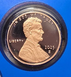 2025 S Proof Lincoln Shield Cent From US Mint Set - Picture 1 of 2