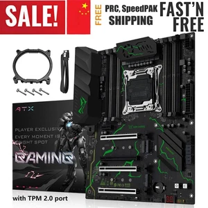 LGA 2011-3 X99 Motherboard 8 x DDR4 M.2 TPM 2.0 Slot for Intel  i7 Xeon E5 V3/V4 - Picture 1 of 24