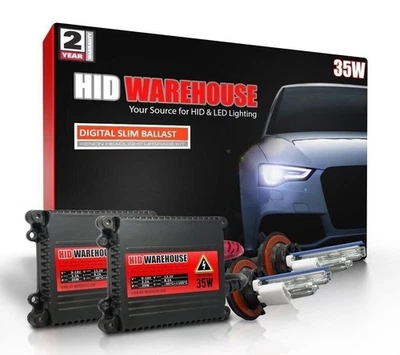 HID-Warehouse 35 W Xenon HID Conversion Kit Waterproof Headlight FogLight - Image 1 of 4
