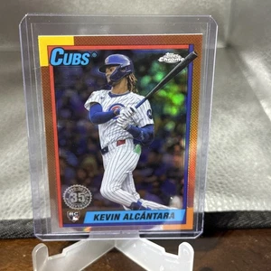 2025 Topps Chrome Kevin Alcantara 1990 Card #90CB-14 - Picture 1 of 2