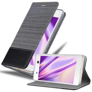 Case for Sony Xperia M5 Protection Phone Cover Book Wallet Magnetic - Picture 1 of 13