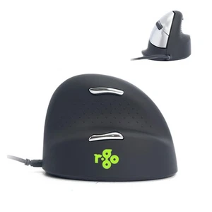 R-Go Tools HE Ergonomic mouse, Medium (165-193mm), Right Handed, wired, 500-3500 - Picture 1 of 6